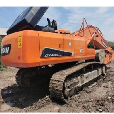 Excavadora de segunda mão Doosan Dx420LC-9 Em bom estado e peso da máquina de 42000 KG
