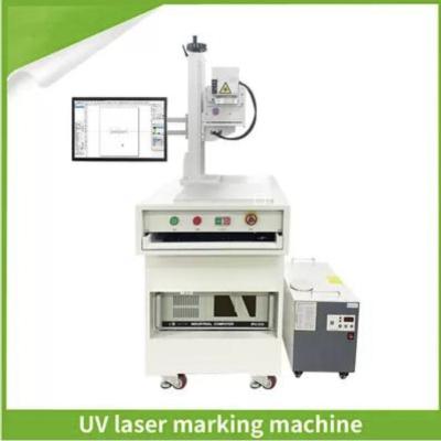 Machine de marquage des soudures au laser à UV de 355 nm à 3 watts à 100 kHz