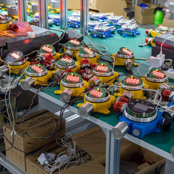 Sensor inteligente de sulfuro de hidrógeno, amoníaco, metano, etileno y detector de fugas de GLP