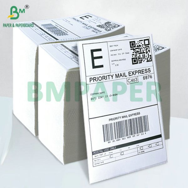 65gsm 70gsm Durable Thermal Paper Sticker For Warehouse Management Labels