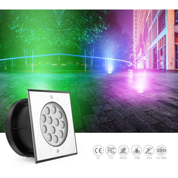 Waterproof DMX512 SS316L 380LM Led Underground Light DC24V