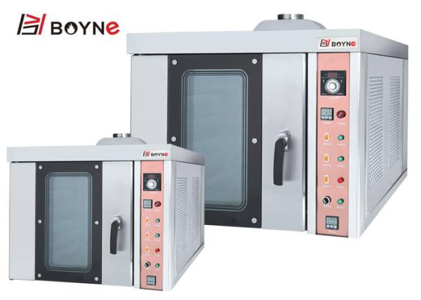 Convecção Oven For Bakery Stainless Steel 220v/380v de cinco bandejas
