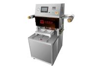 tiempo de almacenamiento largo de empaquetamiento al vacío de la comida de la empaquetadora de Tray Sealer Machine Lunch Plate del MAPA 3Kw