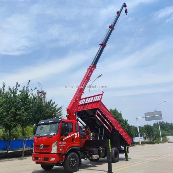 Factory  DFAC DongFeng Truck Mounted Crane