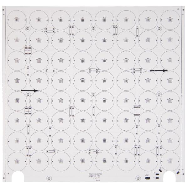 Алюминиевые света потока PCB СИД 20w 30w 50w 100w печатая цепи