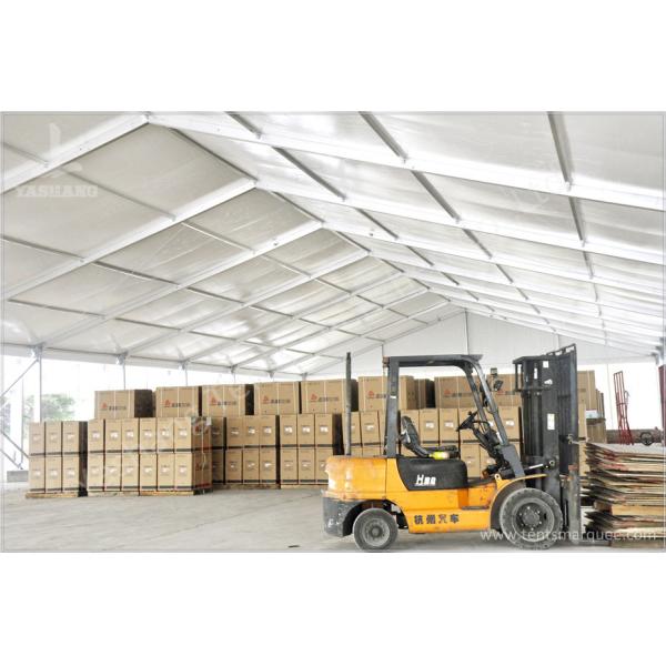 Waterproof Industrial Canopy Tent Fabric Shelter Systems With Transparent Skylight