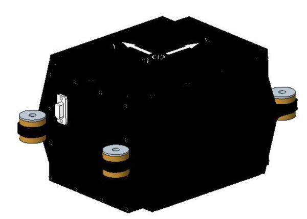 Unités du système de mesure de l'inertie par gyroscope à bande passante personnalisées Merak-IMU01