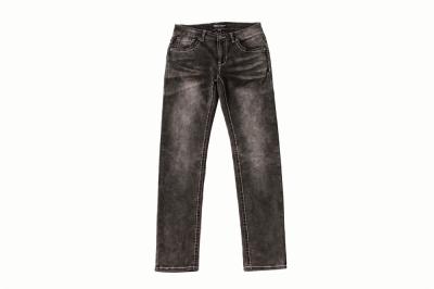 68% Cotton 30% Polyester Men'S Denim Pants Distressed Black 30-40 Size