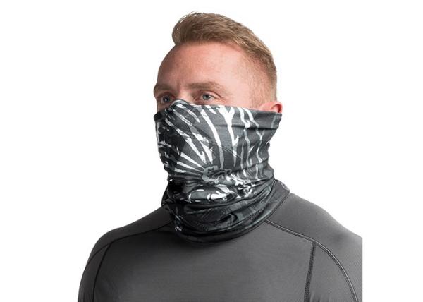 Bicycle Black  UV  Headwear Simple 25 * 50 CM Speed Dry Good Air Permeability