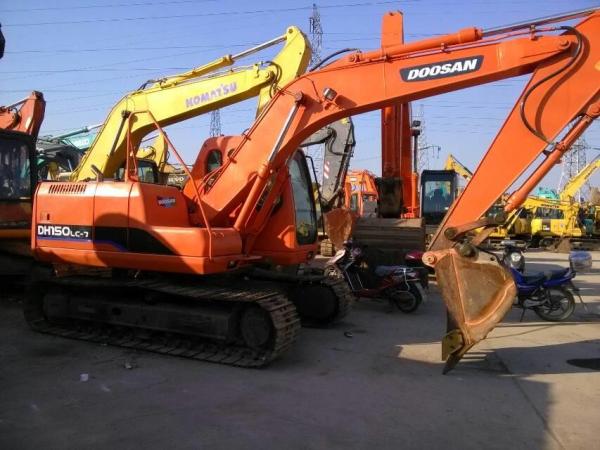 DH150LC-7 doosan used excavator for sale