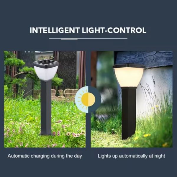 Motion Sensor Solar LED Garden Lights Dusk to Dawn Weatherproof Yard Lawn Lights