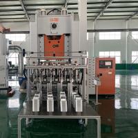 Envase de comida de aluminio 26KW que hace máquina 12000pcs/H alta capacidad de producción