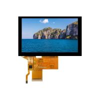 5 polegadas 800*480 IPS LCD Légível à luz solar Tela táctil 40 PIN RGB Alto brilho