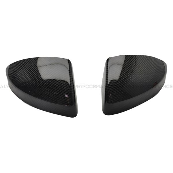 Side Mirror Left Cover Dry Carbon Fiber OEM Type Fitment Excellent Audi R8 2020 Plus Replacement Accessory