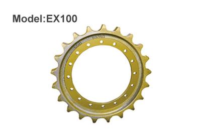 EX100 Excavator Drive Sprocket  6-Bolt Lug Pattern