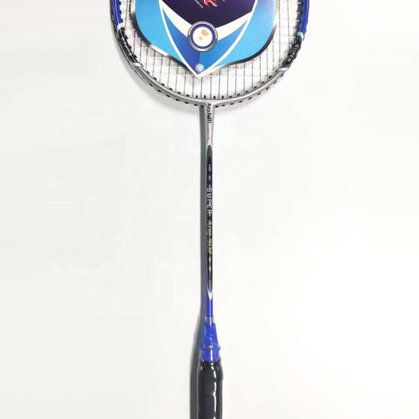 907 Aluminium Alloy Portable Badminton Racket Single PC Pack With Full Cover Raquette
