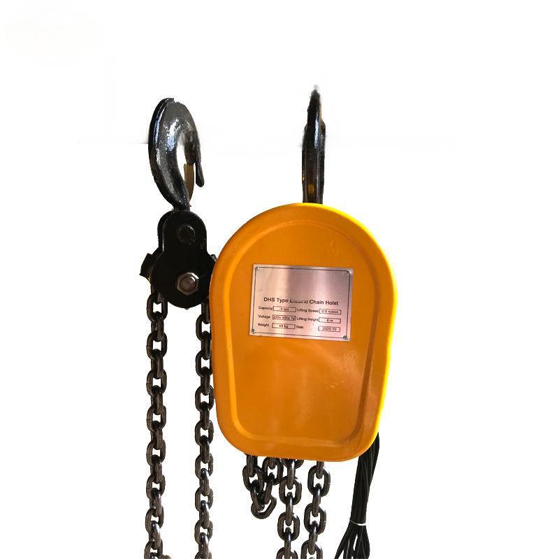 Light Weight Electric Chain Hoist 3PH / 1PH Electric Chain Block