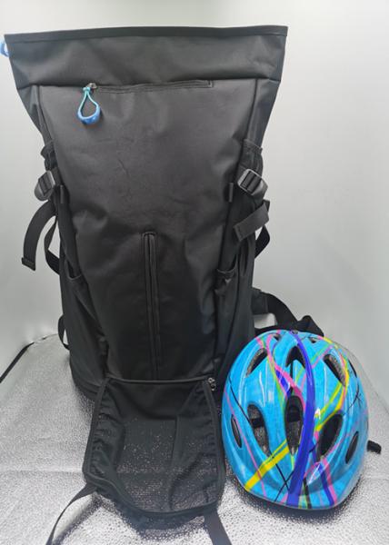 Mochila de caminhada leve de grande capacidade 45 L 50 L 55 L com bolso seco