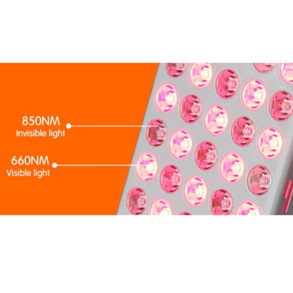 660nm 850nm Red Infrared Light Therapy Skin Care Equipment For Wrinkle Removal