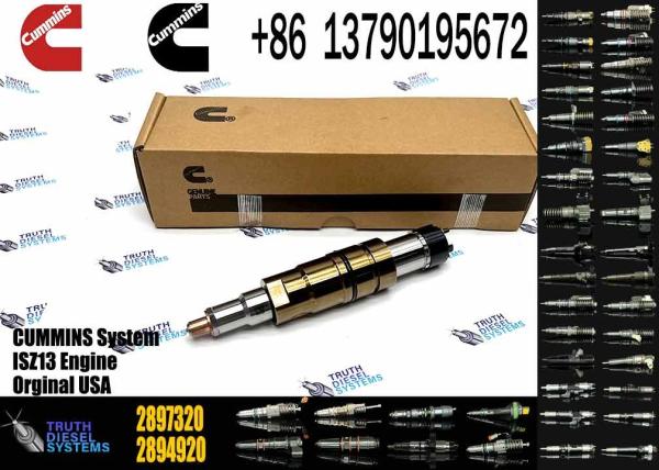 Inyector de combustible para motores diesel de alto rendimiento inyector de tren común 4384363 5579419 2897320 2872405 para Cummins ISX15 RENE