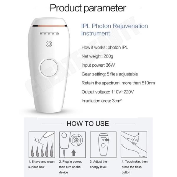 300000 машина удаления волос вспышек 110V 220V мини IPL
