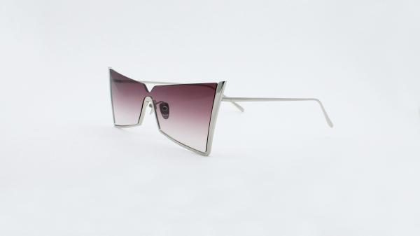 Half-rim frame One Piece Sunglasses Ladies Women Sunwear UV 400 nobby party style Daily accessories