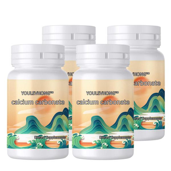 500 мг Естественные фрукты Легкое употребление Кальциевый карбонат Капсулы Естественные добавки