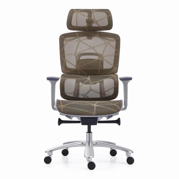 Vintage Comfortable Desk Chair Revolving For Visitor Client