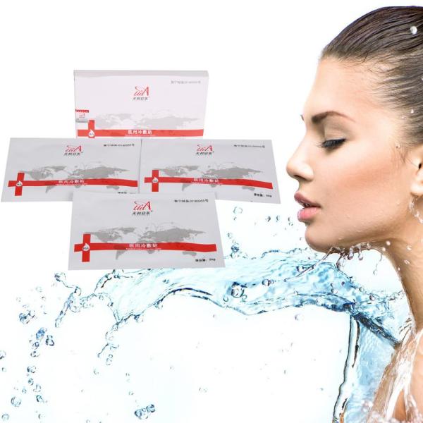 Hyaluronic медицинское холодное обжатие 3pcs/box наклеивает лицевой укреплять