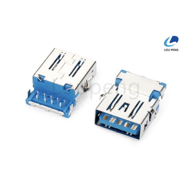 Connector insertion force at a maximum rate of 12.5mm per minute USB Connector designed for IR reflow 260°C 3 to 5 seconds assembly solder ensuring device connectivity