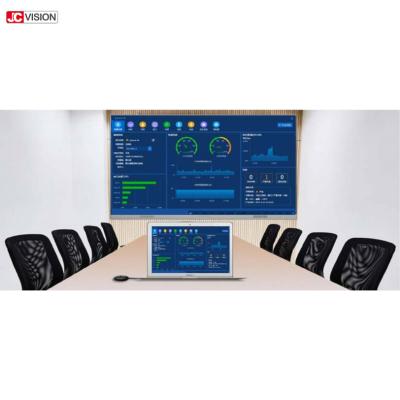 tela plano interativo da conferência 135inch