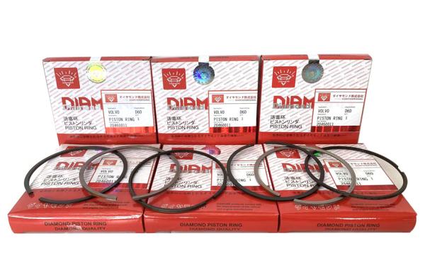 20460011 Volvo Diesel Engine Parts Diesel Piston Ring For 0450-1365 Piston D6D 210B