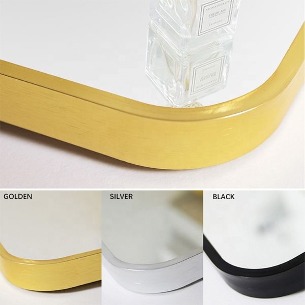 Aluminum Alloy Framed Full Length Dressing Mirror Wall Mounted Floor Standing
