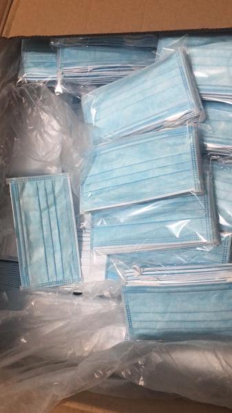 Daily Use Protective Disposable Medical Face Masks For Adult BFE 99 Skin Friendly