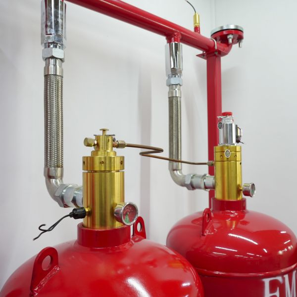 Centralized FM200 Fire Pipe Network - High Efficiency Gas Suppression System Solution