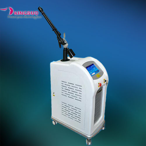 4 wavelength Medical q switch nd yag laser tattoo removal/EO Active Nd Yag Laser