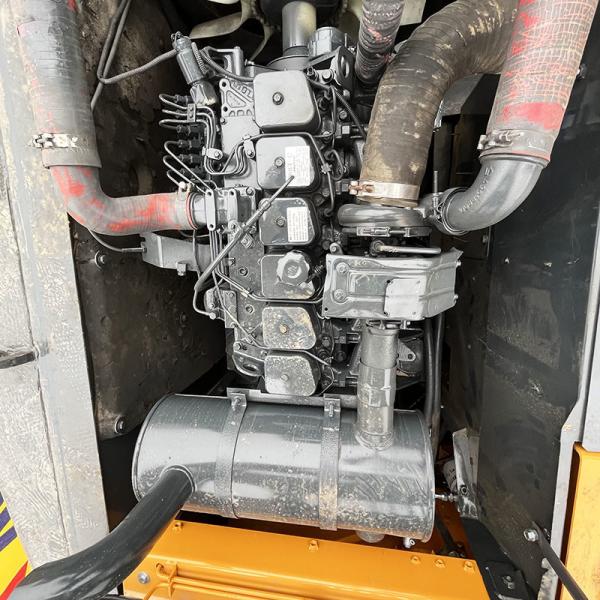 Старый экскаватор Hyundai 215 21 тонны тяжелый экскаватор Backhoe