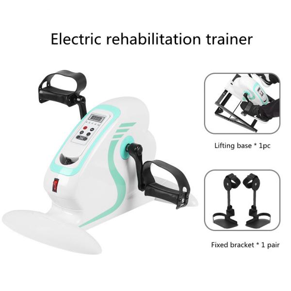Тренировка ноги руки велотренажера многофункциональной электронной ручной реабилитации пожилая