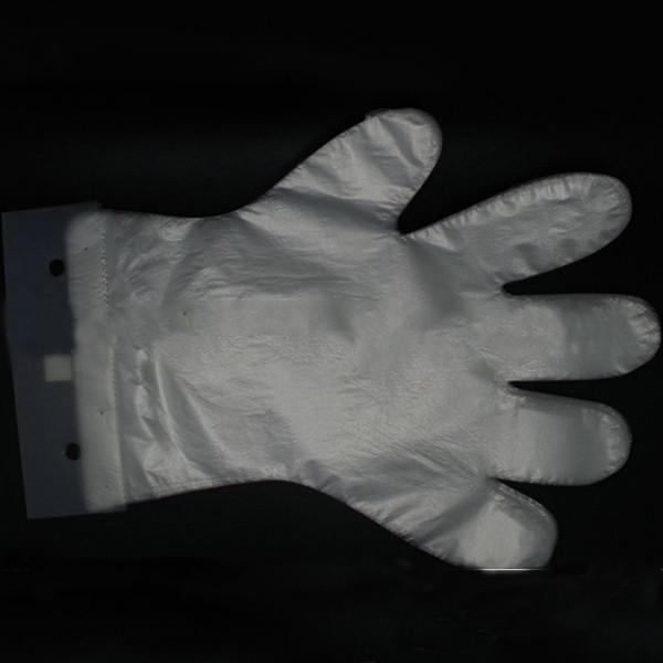 Point Disposable Kitchen Gloves , Plastic Gloves For Kitchen Avoid Cross Infection