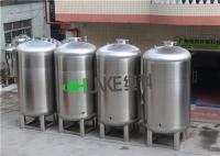 El tanque de almacenamiento estéril cúbico del agua de SS304/SS316L 5 para el grueso líquido 2-5m m del nivel ampliamente utilizado de la salud