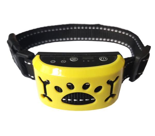 9''-22'' No Shock Rechargeable Dog Bark Collar USB Charge Pet Supplies Accessories
