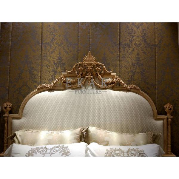 Home design italian bedroom furniture set home wooden fabric bed FB-129