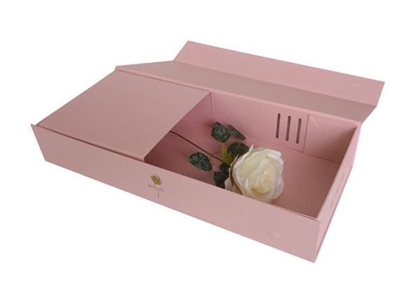 Beautiful Shipping Packaging Cardboard Flower Boxes For Luxury Rose Delivery
