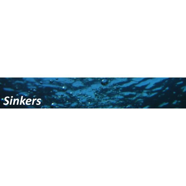 PVC Coating Non Lead Sinkers , Lead Fishing Sinkers Brass Material