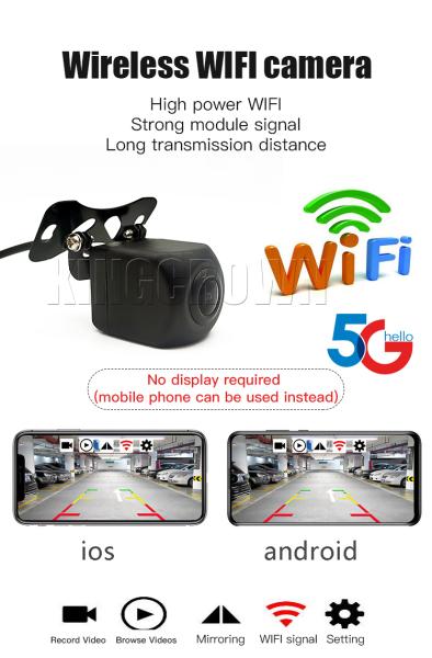 Universal Wireless Car Backup Camera 720P 140 Degree