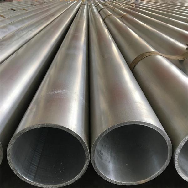 Anodized Round Aluminum Pipe Tube With 3003 2024 7075 T6  Material