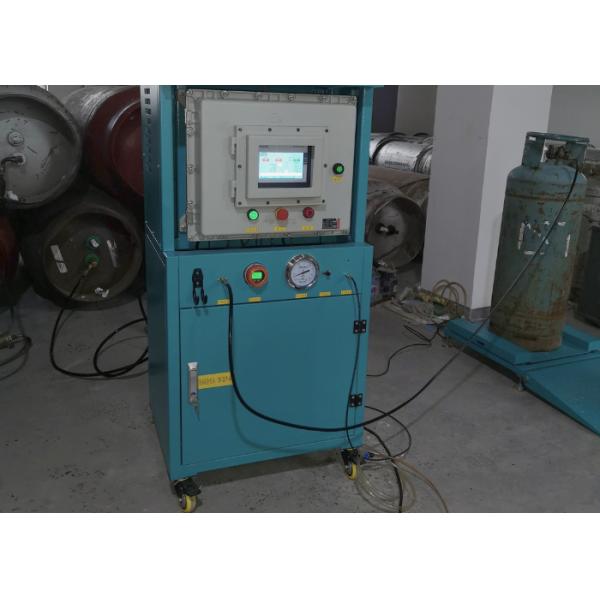 Siemens PLC Refrigerant Filling Station With Integrates Vacuum / Split Filling Functions