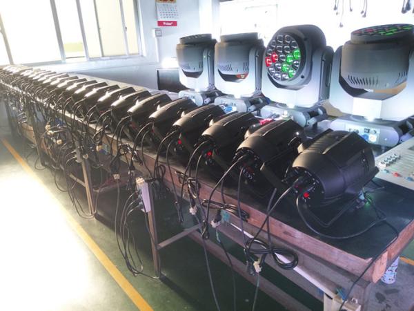 LED Par Can Lights 3W X 54PCS RGBW LED Wash Par Lighting For KTV