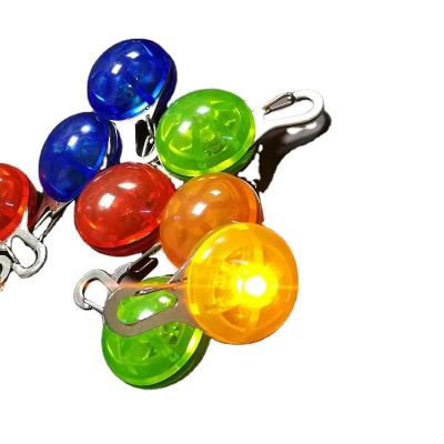 Curvatura resistente de formação do metal da mordida do colar do cão instantâneo do diodo emissor de luz do pendente do animal de estimação