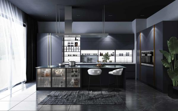 SUS304 Armarios de cocina modulares de acero inoxidable fregadero certificado ISO9001